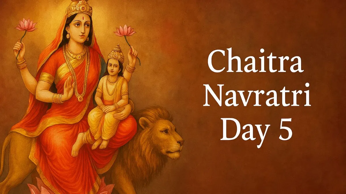 Navratri Day 5 2025: