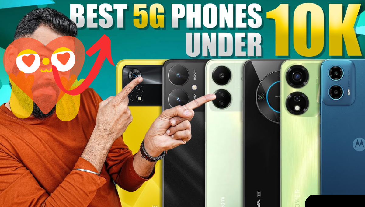 Top 5G Smartphones Under ₹10,000 2025: