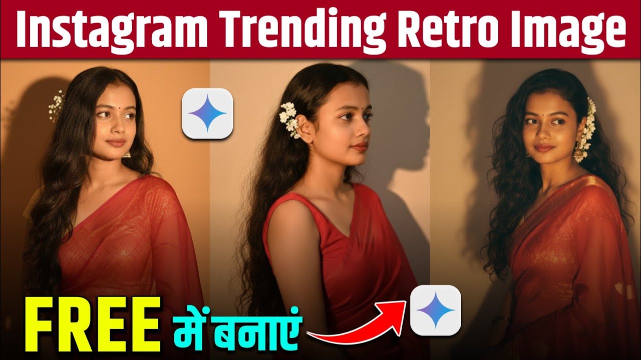 Google Gemini Nano Banana AI Saree Trend: