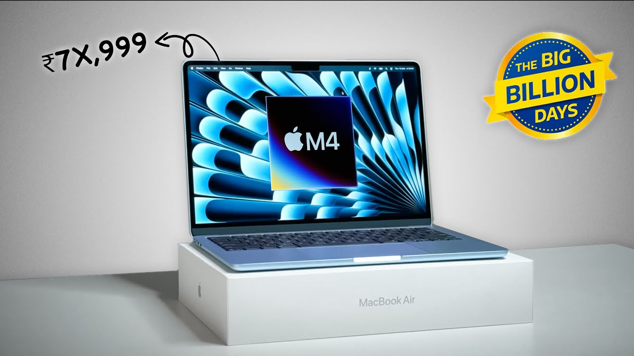 MacBook Air M4 Price under ₹80,000: