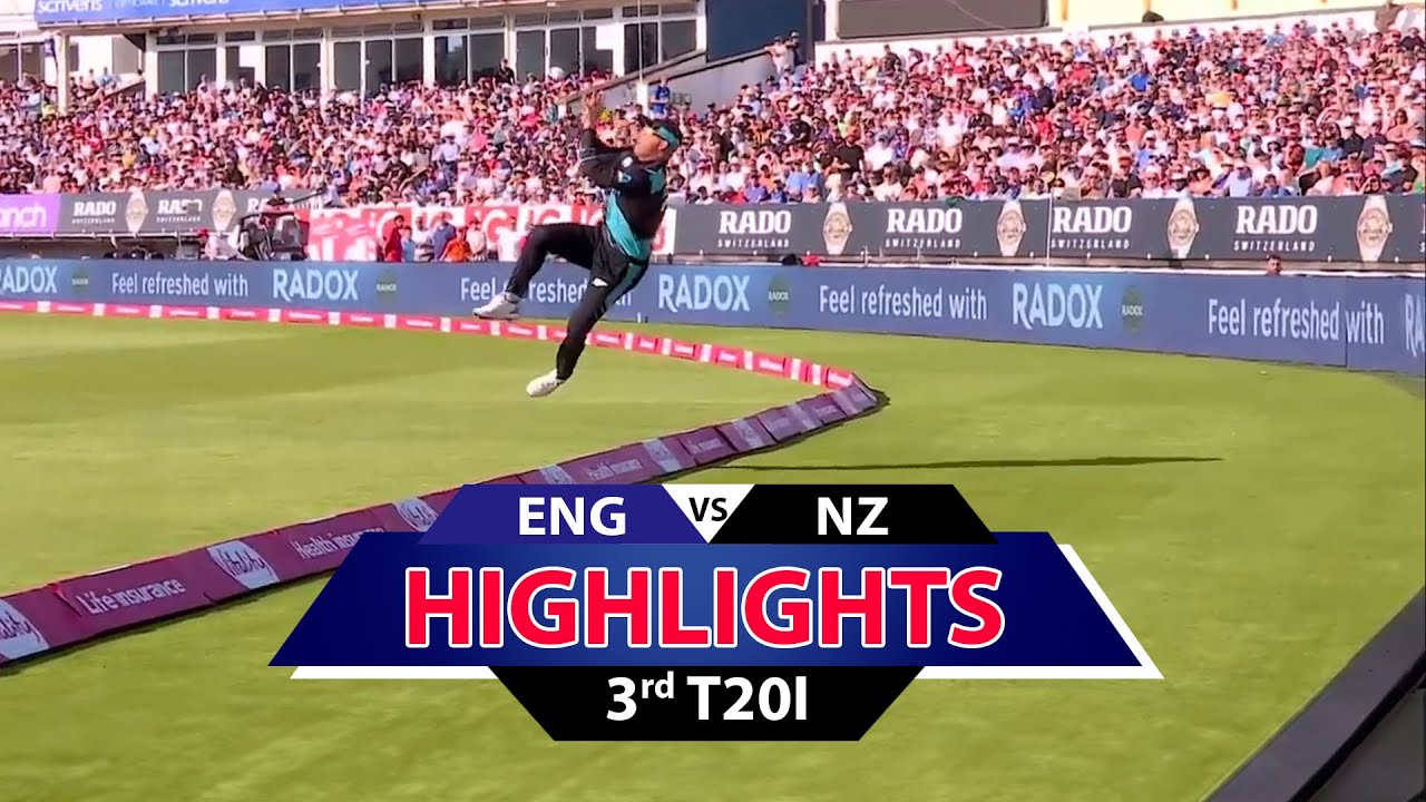 New Zealand vs England 3rd T20I