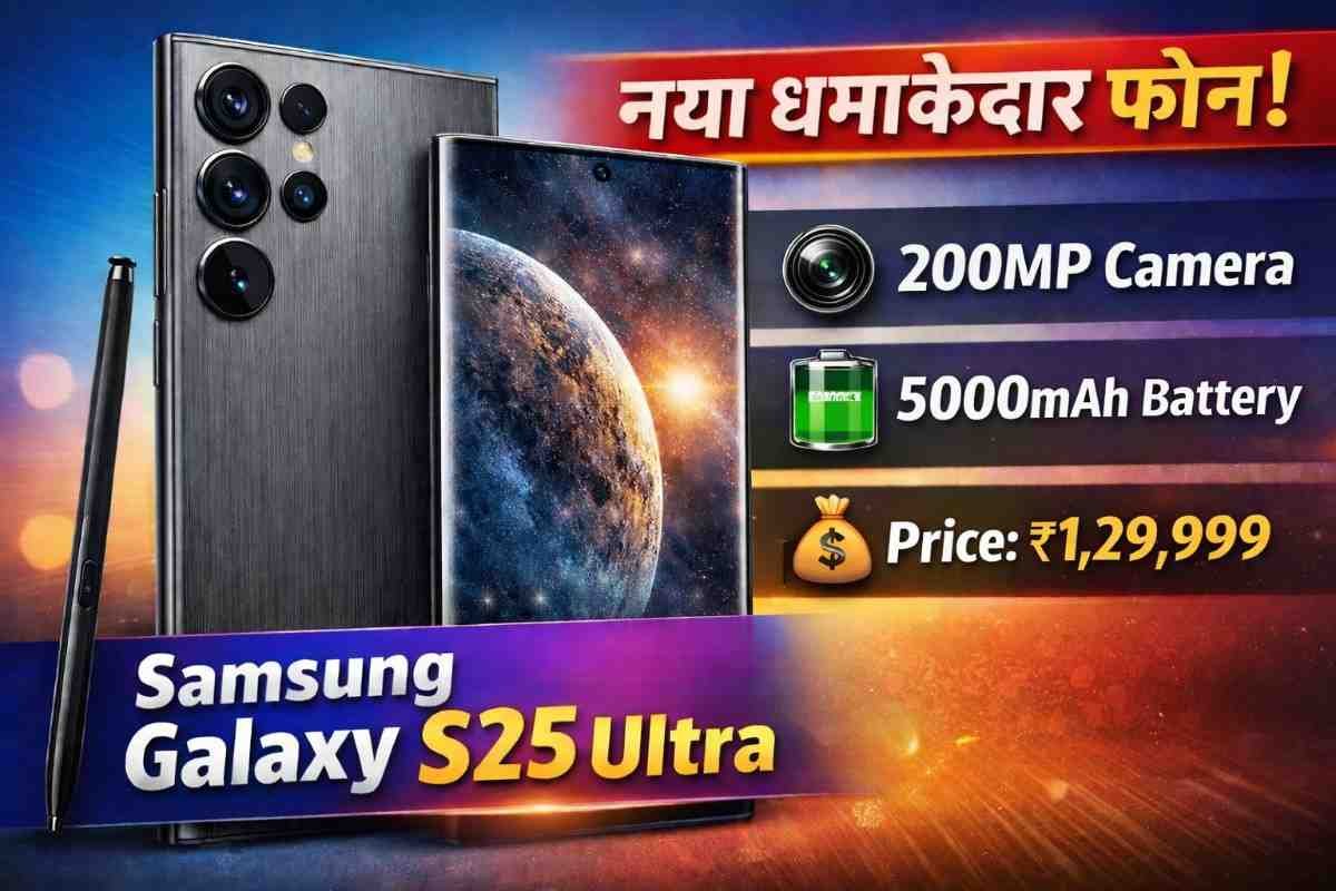 Samsung Galaxy S25 Ultra: Samsung का सबसे नया और पावरफुल स्मार्टफोन, जानिए फीचर्स, कैमरा और कीमत