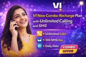 VI New Combo Recharge Plan with Unlimited Calling and SMS