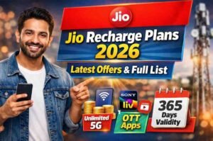 Jio Recharge Plans 2026 – Latest Offers & Full List