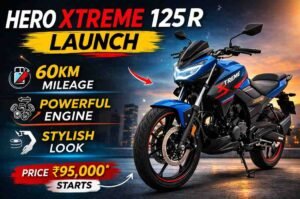 Hero Xtreme 125R Launch: 60KM माइलेज, दमदार इंजन और स्टाइलिश लुक के साथ कीमत जानकर रह जाएंगे हैरान